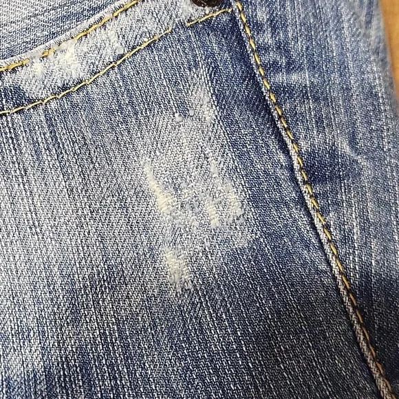 bebe Light Blue Boot Cut Jeans - Picture 6 of 7